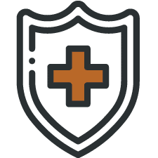 Hospital Shield Icon