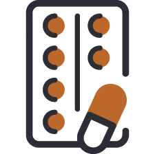 An Icon Of A Pill And Other Medication That May Be Used During Medication Assisted Treatment