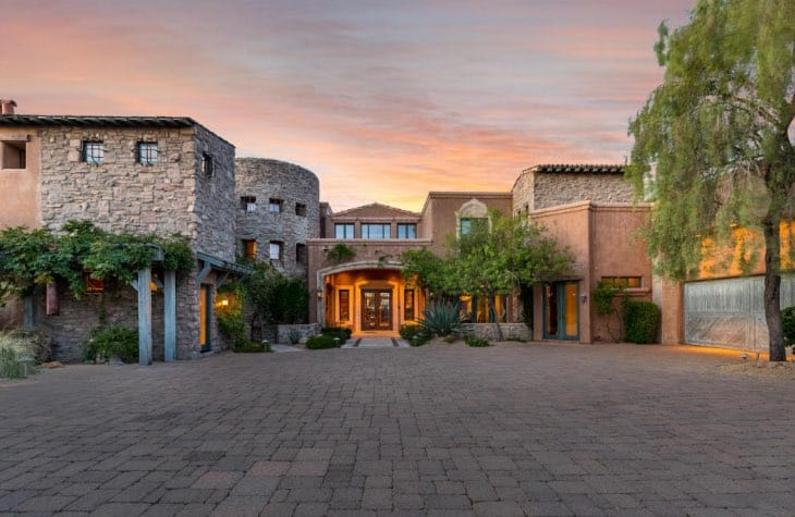 Front Exterior Of The Center Representing The Luxury Setting At The Hope House