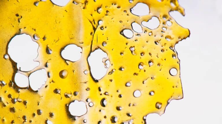 cannabis oil concentrate aka shatter