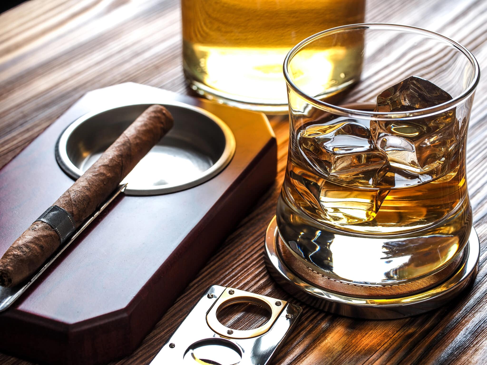 whisky and cigars