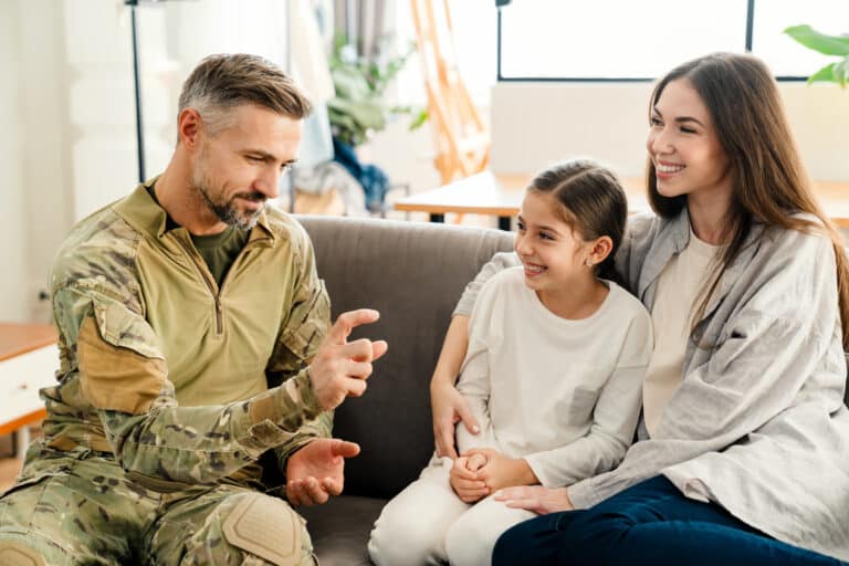 pleased masculine military man gesturing while tal 2025 02 14 18 19 02 utc