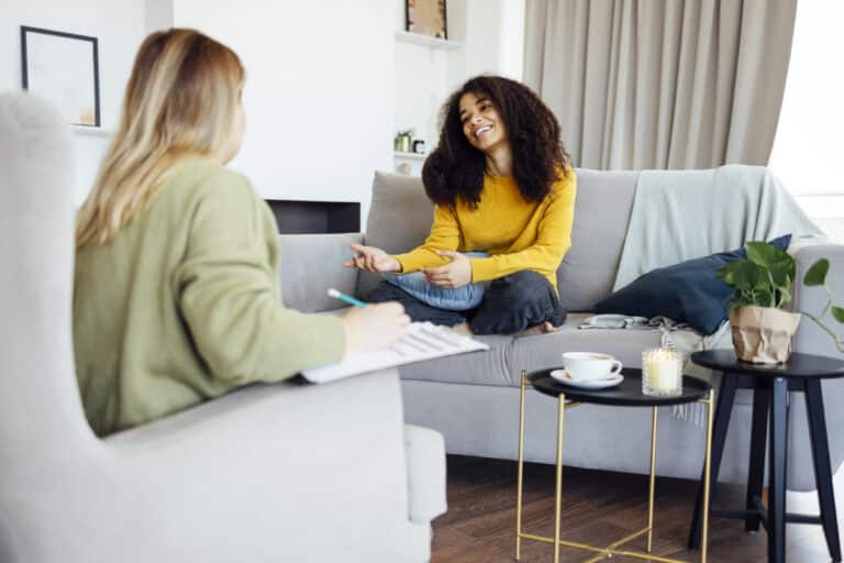 young african american woman has session with her 2025 01 09 02 48 03 utc