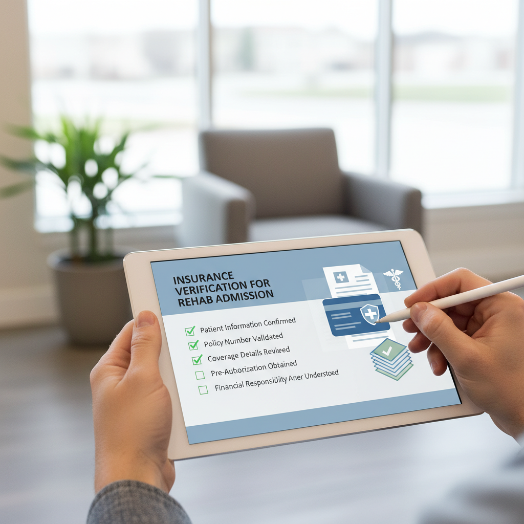 verify insurance for rehab