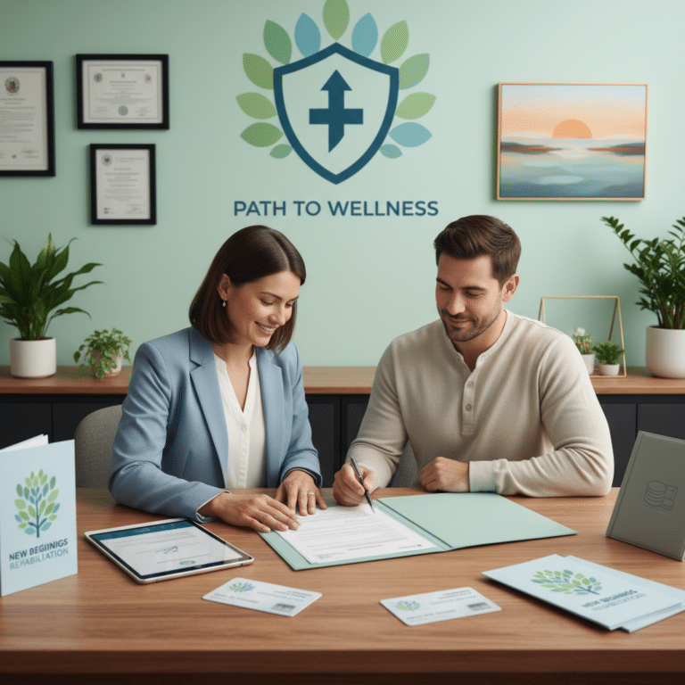 The Hope House rehab admissions process with insurance verification and treatment planning.
